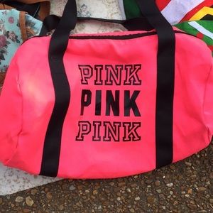 PINK duffel bag